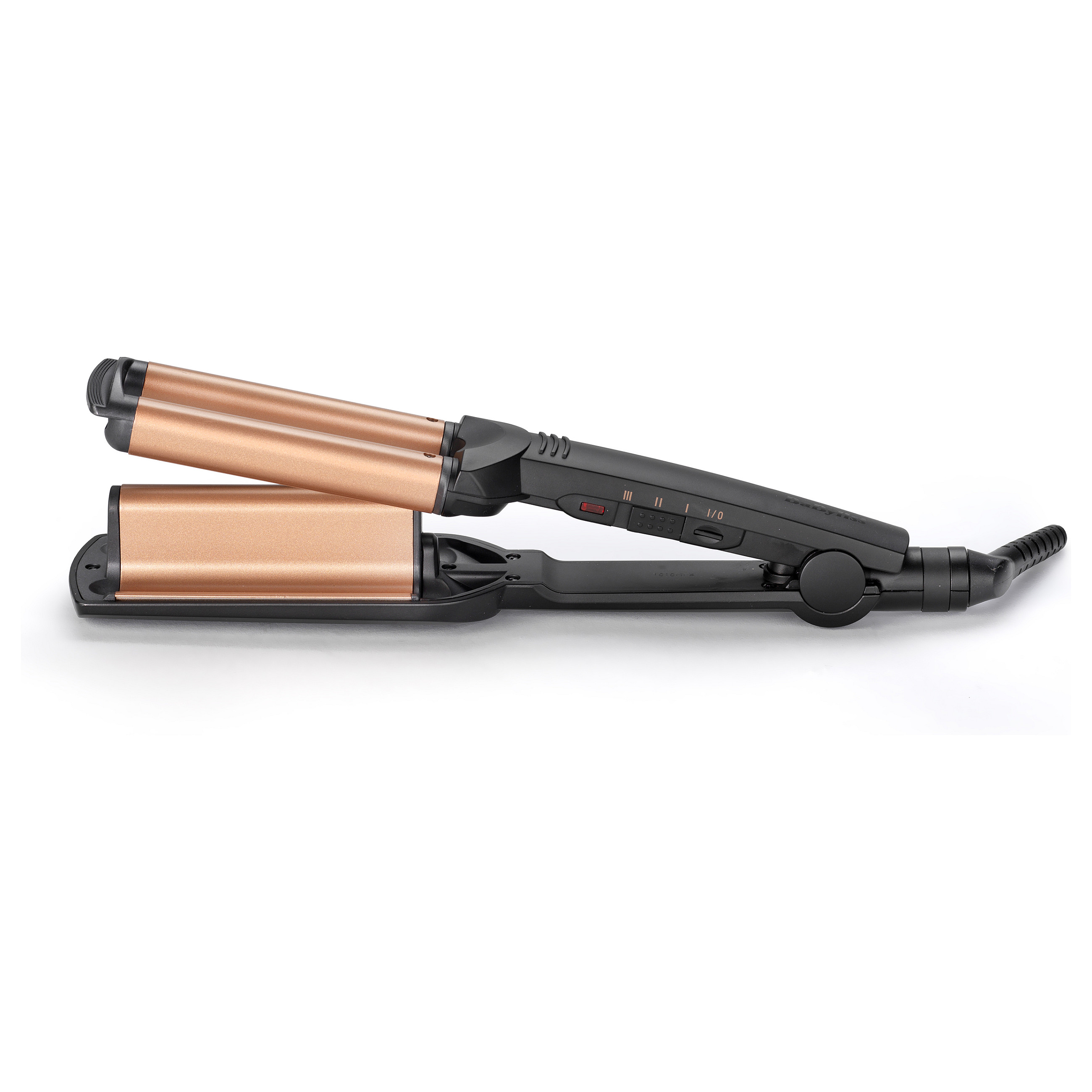 Stiluese për flokë BaByliss Deep Waves W2447E / Tourmaline-Ceramic / 3 Temperatura / 200°C / Advanced Ceramics – Zezë/Bronz - 6