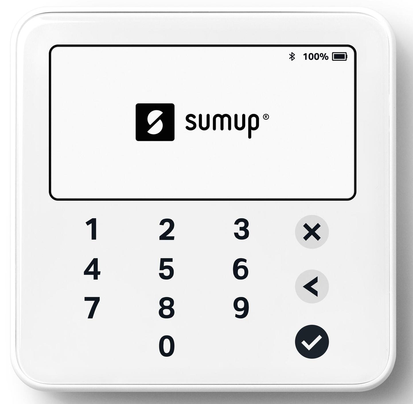 Lexues kartelash SumUp Solo Lite, Bluetooth, NFC, USB-C - Bardhë - 2