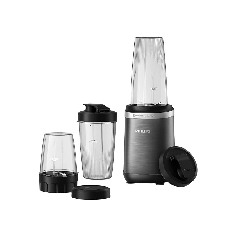 Blender Philips Series 5000 HR2767/00, 1000 W, ProBlend Plus, 3 Enë – Zezë/Argjend