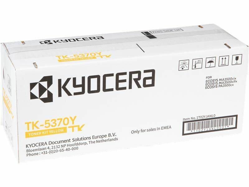 Toner Kyocera TK-5370Y / 5.000 faqe – Verdhë - 2