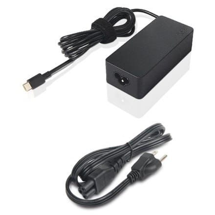 Adapter për Laptop Lenovo 4X20M26272 / 65W / USB Type-C / AC-DC - Zezë - 2