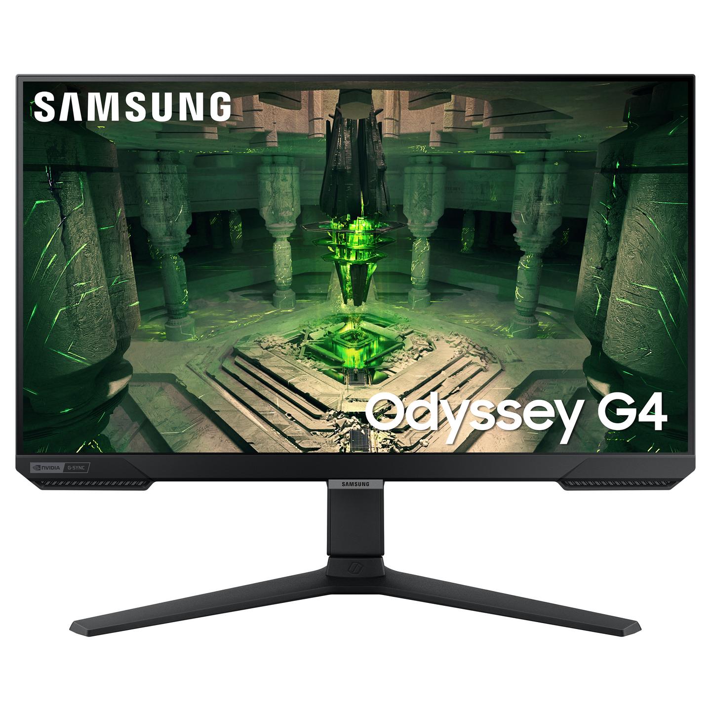Monitor Gaming Samsung Odyssey G4 S25BG400 (G40B) / 25" / Full HD IPS / 240Hz / 1ms / HDMI+DP - Zezë