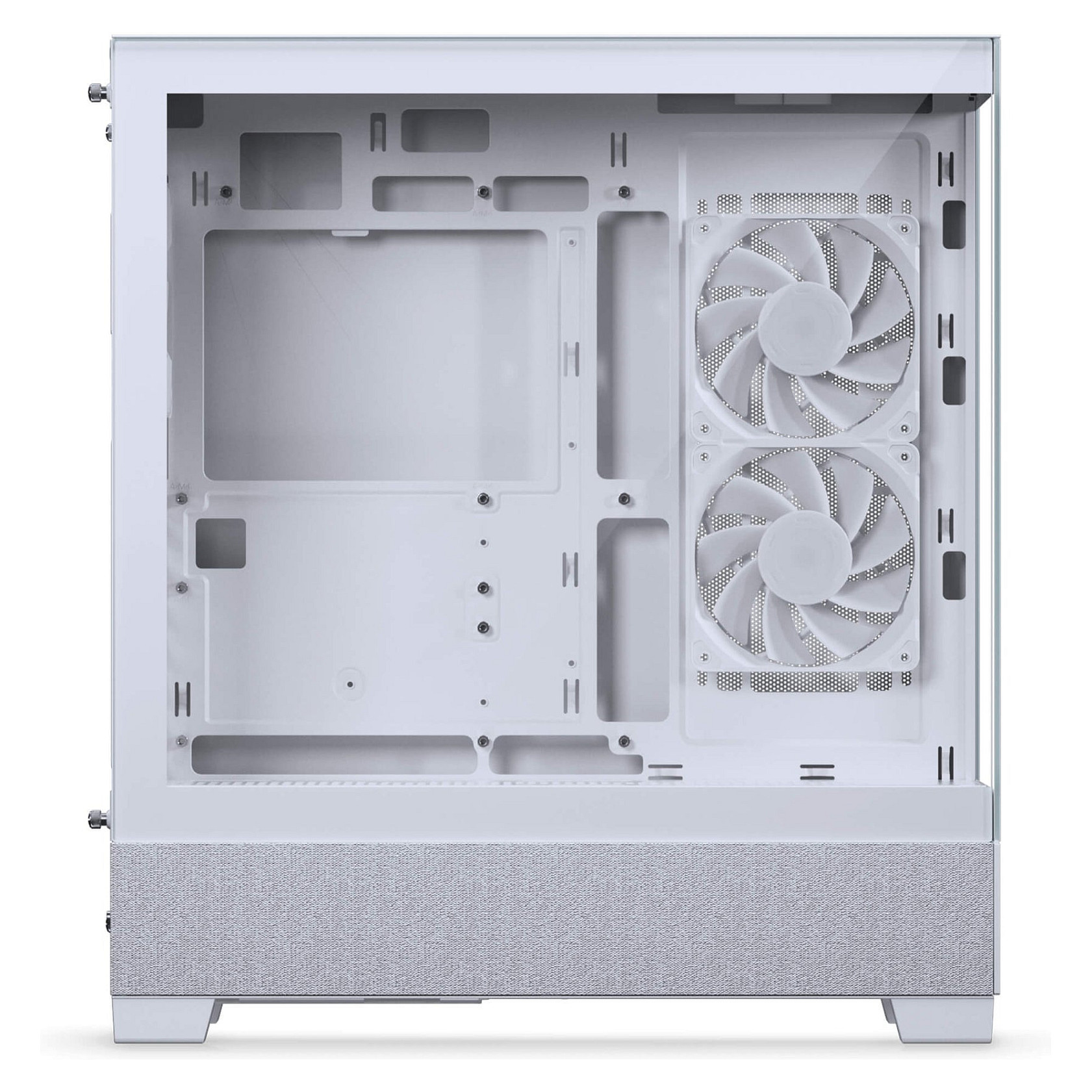 Kasë Phanteks XT View Matrix / Midi Tower / E-ATX / 600-LED Matrix / Tempered Glass - Bardhë - 3