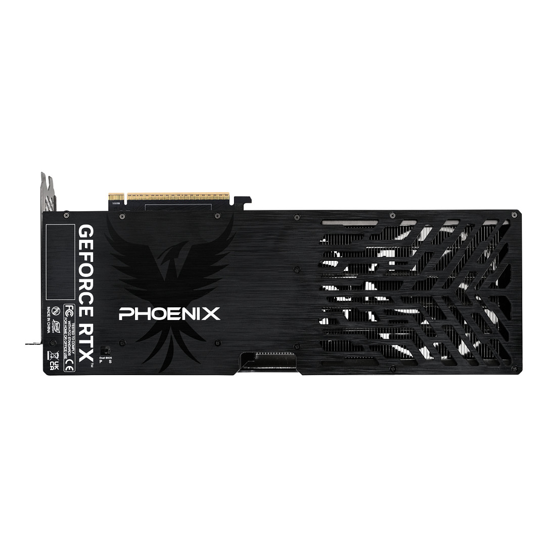 Kartelë Grafike Nvidia Gainward GeForce RTX 5070 Ti Phoenix-S GS / 16GB GDDR7 / 256-bit / PCIe 5.0 / 2482 MHz Boost - Zezë/Hiri - 7