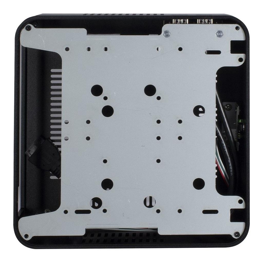 Kasë Inter-Tech ITX A60, Mini-ITX, Mini-Tower, 2x 2.5", 2x USB 3.0, Furnizim 60W - Zezë - 6
