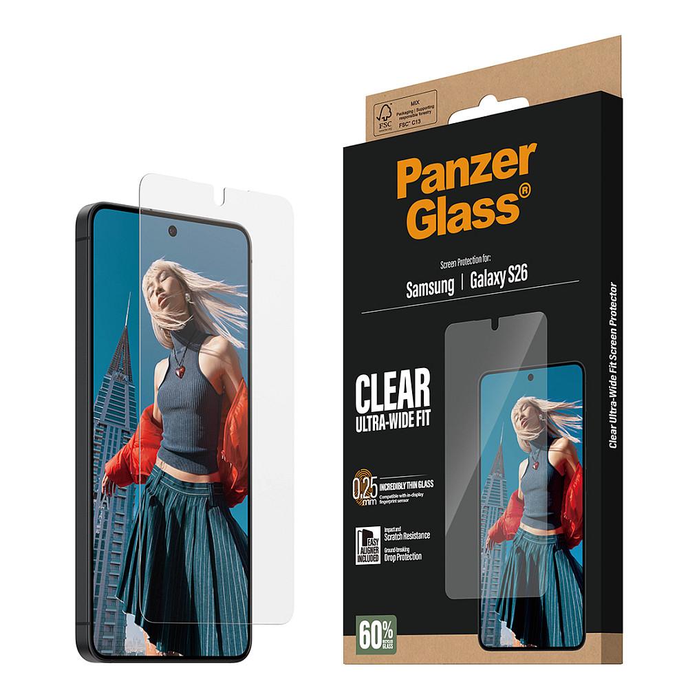 Xham mbrojtës PanzerGlass / Samsung Galaxy S26 / Ultra-Wide Fit / EasyAligner - Transparent - 6