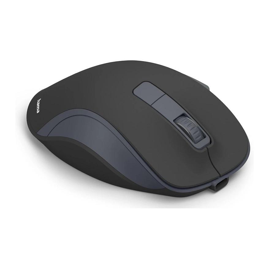 Maus pa kabllo Hama WM-500 / 00173081 / Sensor Optik (BlueWave) / 1200 DPI / Lidhja Wireless 2.4GHz / Bateri AA – Zezë - 5