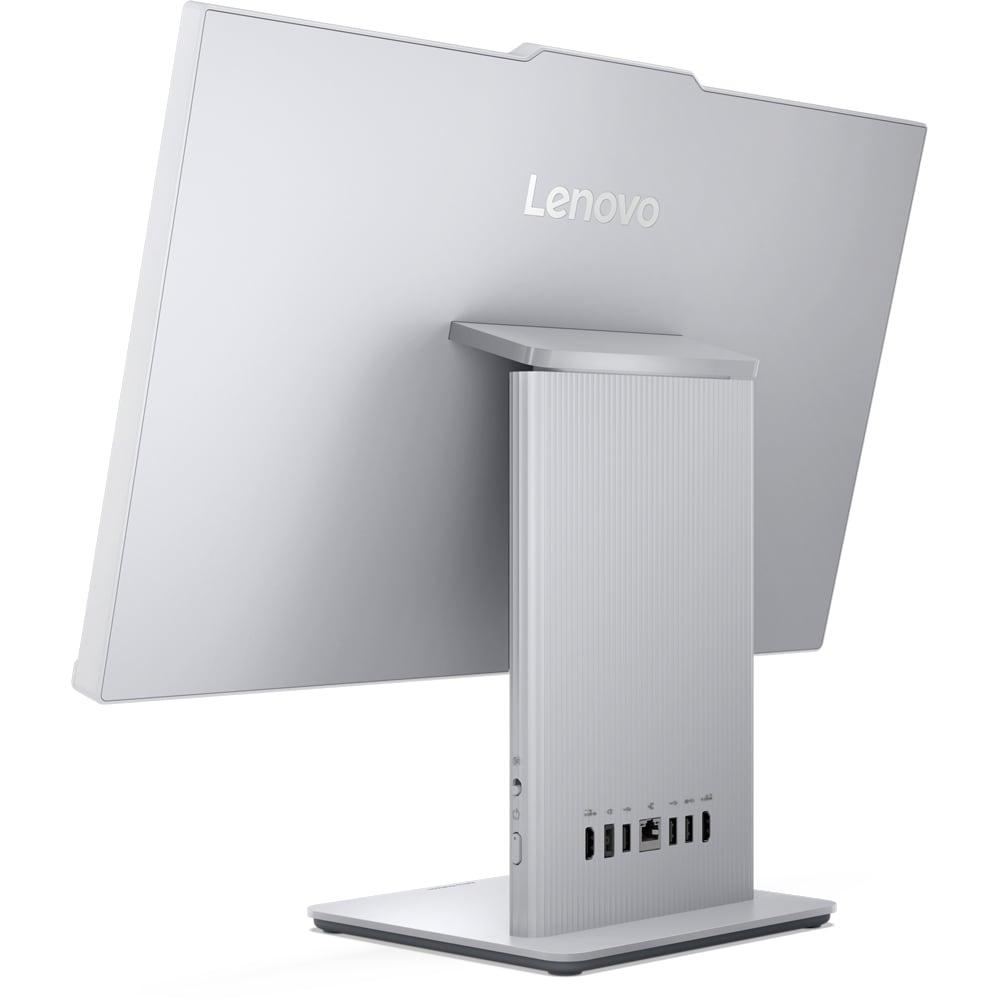 AIO Lenovo IdeaCentre 24IRH9 / Core i7-13620H / 16GB DDR5 / 512GB / 23.8" Full HD IPS 100Hz / Intel UHD / Tastierë + Maus - Cloud Grey - 2