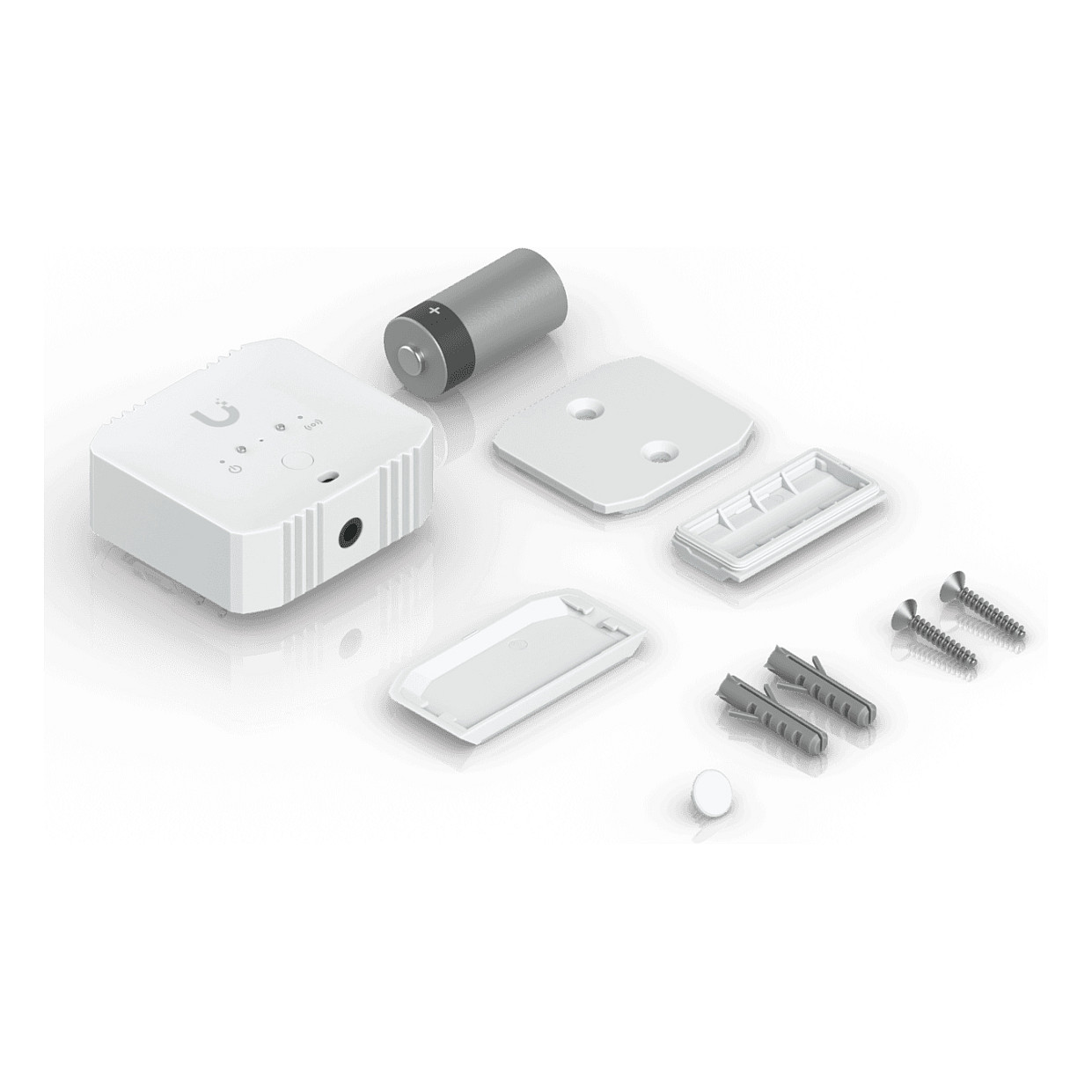 Ubiquiti UniFi Environmental Sensor USL-Environmental / SuperLink / Temperature / Humidity / Water – White - 12
