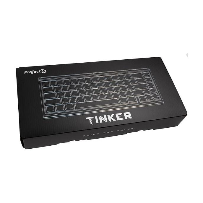 Tastierë Gaming Ducky Tinker65 Barebone 65% / Mekanike / Hot-Swap / Gasket Mount / RGB / USB-C / 1000Hz - Zezë - 10