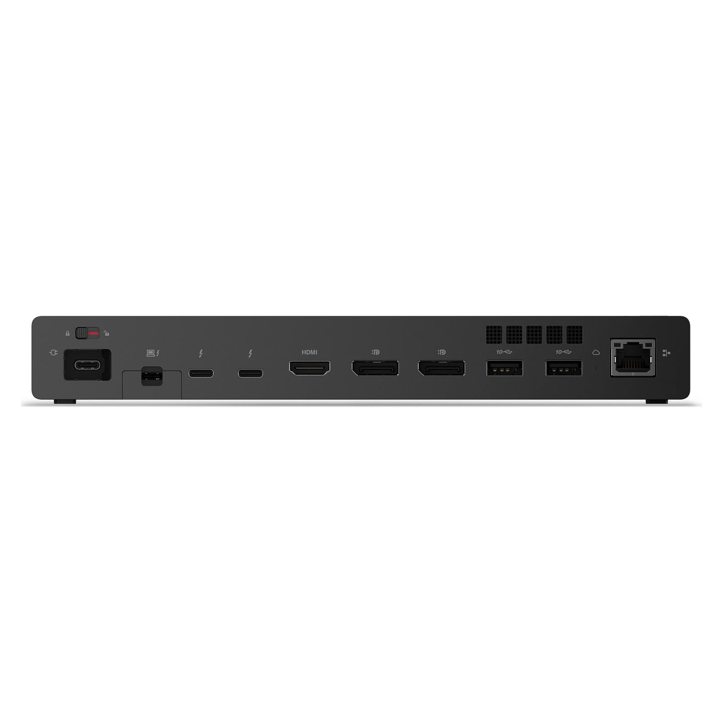 Docking Station Lenovo 40BA0265EU / 3x USB-A / 2x USB-C / 2x Thunderbolt 5 / 2x DisplayPort / 1x HDMI / Ethernet / Audio / 180W PD / 265W – Zezë - 2