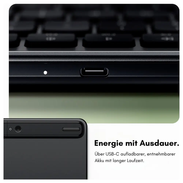 Tastierë Me kabllo Satechi Slim LX3 / Full-Size / Scissor Switch / USB-C / QWERTZ Gjerman - Zezë - 4
