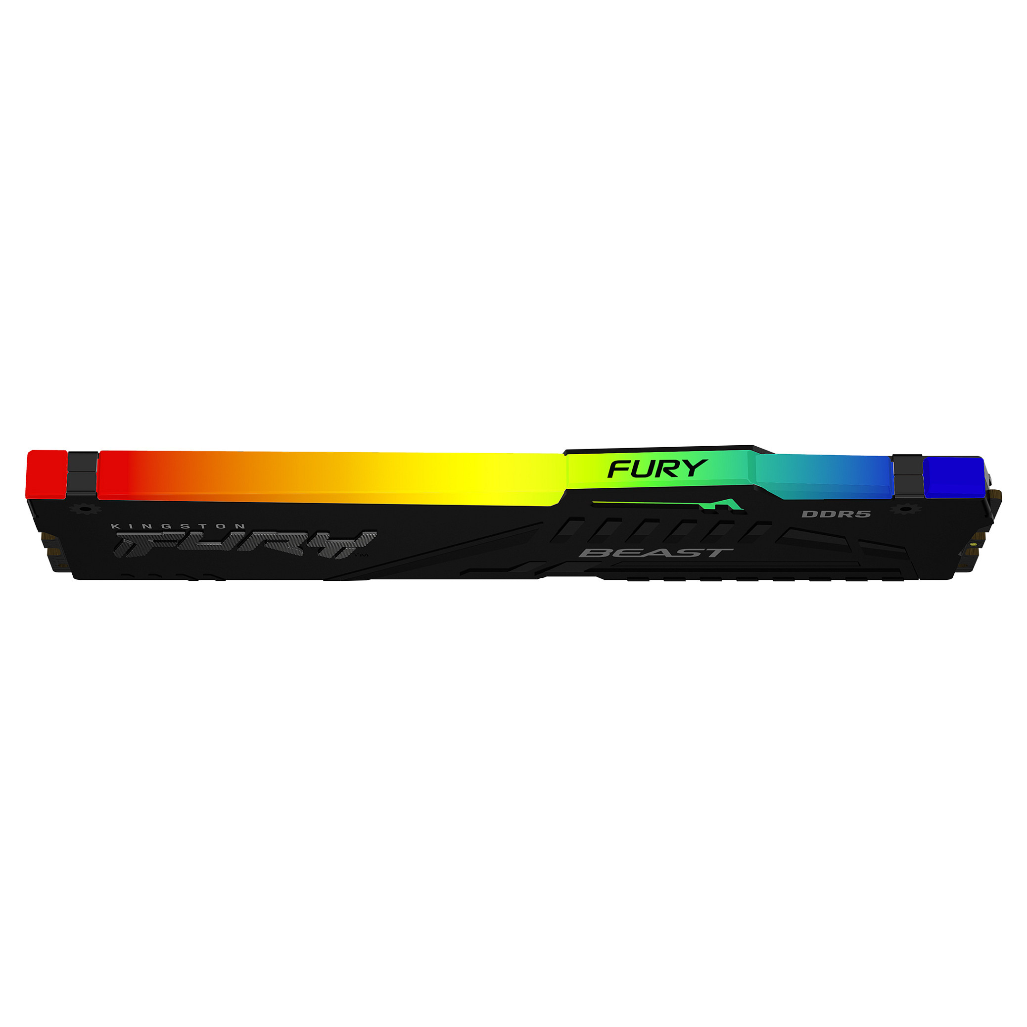 RAM Memorie DDR5 Kingston FURY Beast RGB / 16GB / DIMM / 6400MT/s / CL32 / ECC - Zezë - 4