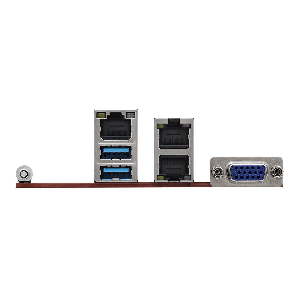 Pllakë Amë MB Intel ASRock Rack SPC741D8UD-2T/X550, LGA4677, C741, DDR5, Deep Micro-ATX, 8x DIMM, 4x PCIe 5.0 x16, 2x 10GbE - 4