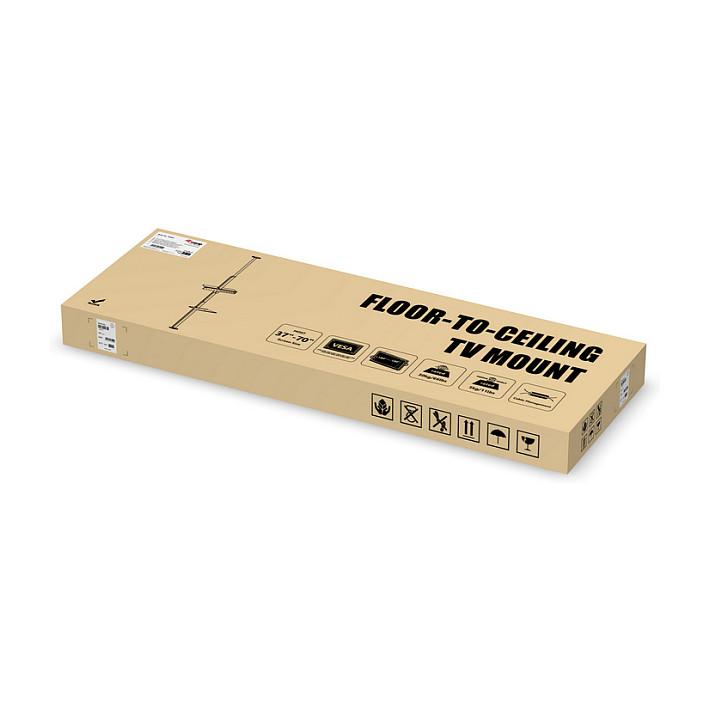 Mbajtëse për TV Equip 650606 , 37–65" , deri 50kg , për dysheme , lartësi elektrike e rregullueshme , me telekomandë , VESA 200x200–600x400 - Zezë - 13