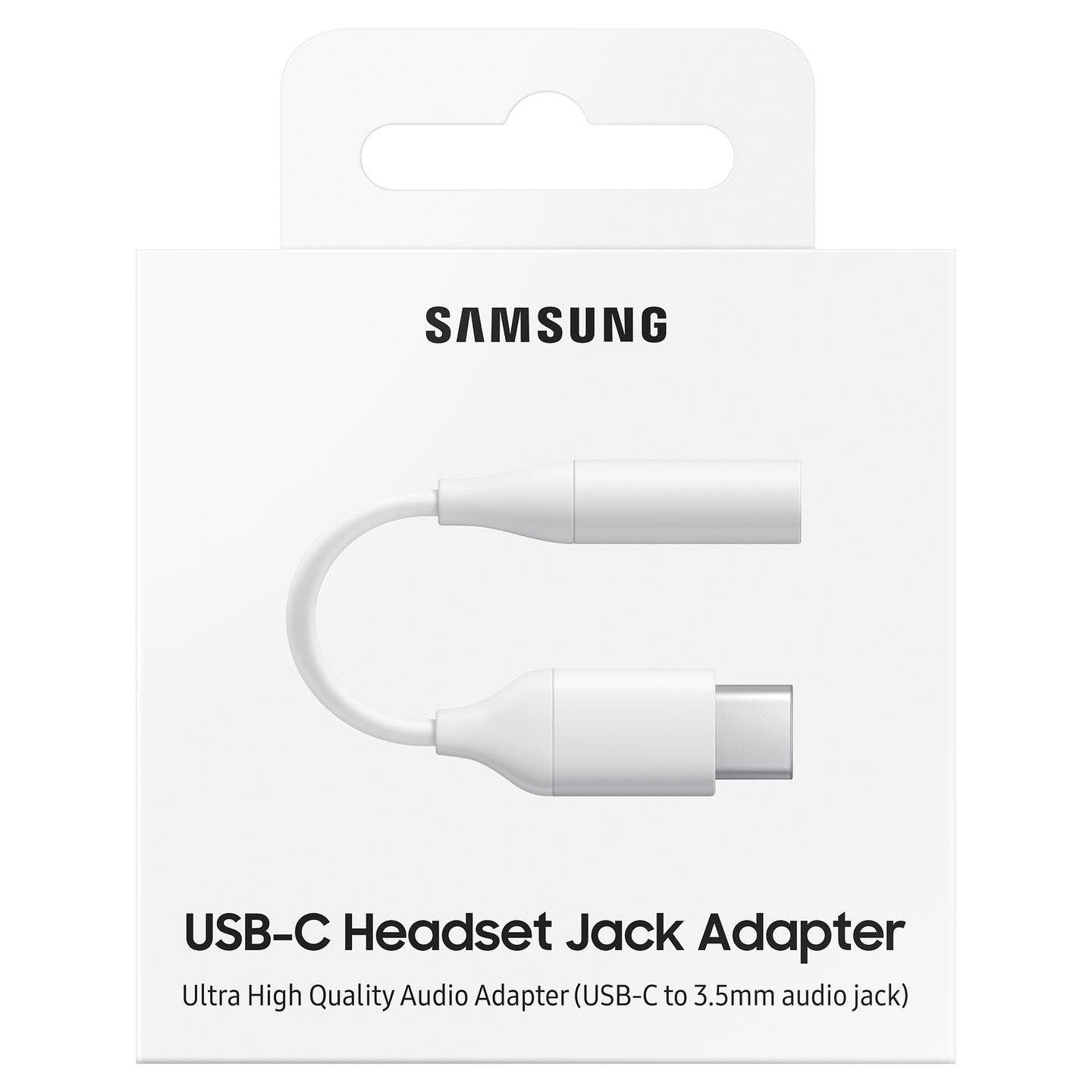 Kabllo USB Samsung EE-UC10J / USB-C në Jack 3.5mm / Audio - Bardhë - 5