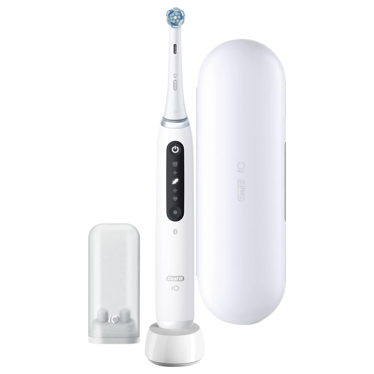 Furçë dhëmbësh elektrike Oral-B iO Series 5 / 5 Modalitete / Bluetooth / Smart Pressure Sensor / Timer – Bardhë
