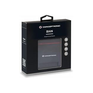 Lexues Kartelash Conceptronic BIAN06B / SD / SDHC / SDXC / microSD / microSDHC / microSDXC / USB 3.2 Gen 1 / USB-A / UHS-II / 5 Gbit/s - Zezë - 3