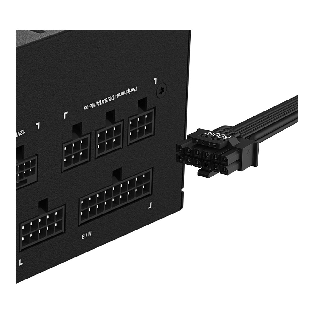 Furnizues Energjie ATX Gigabyte UD850GM PG5 V2 / 850W / PCIe 5.0 / 80 PLUS Gold - Zezë - 8
