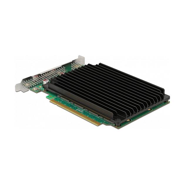 Kartë Zgjerimi PCI Express Delock 90054 / PCIe 4.0 x16 / 4x M.2 Key M / NVMe / Bifurcation - 2