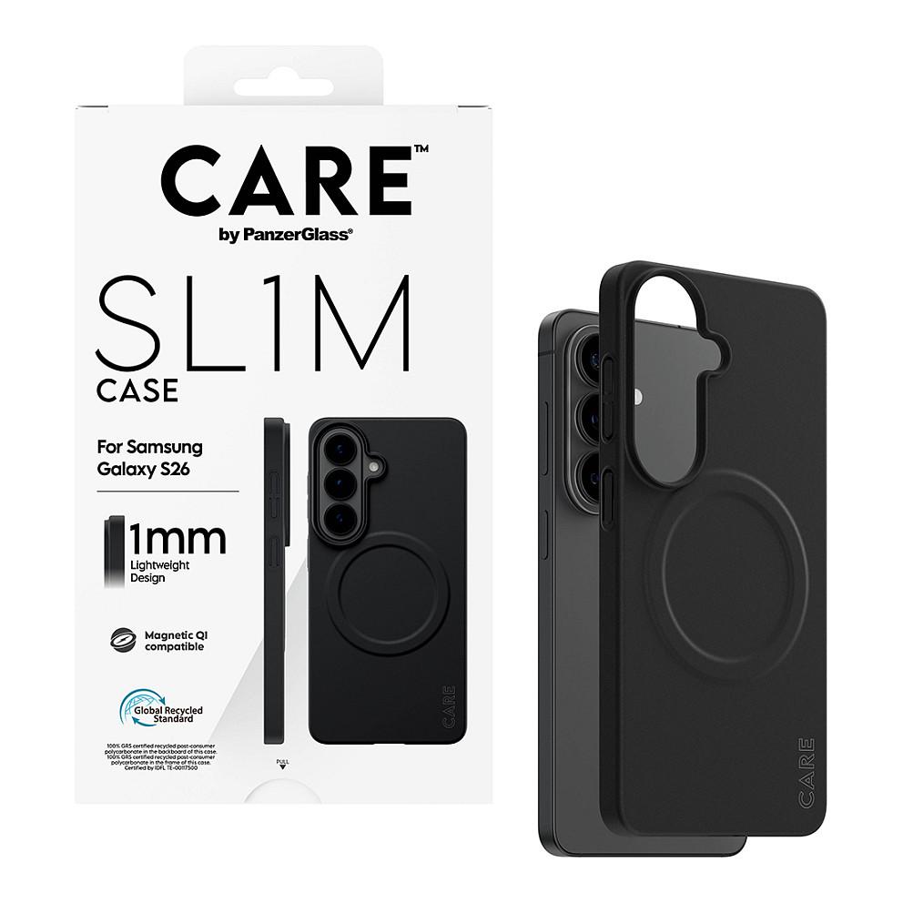 Aksesor për telefon PanzerGlass CARE SL1M / Case / Samsung Galaxy S26 / Plastikë / Qi / Karikim Wireless - Zezë - 5