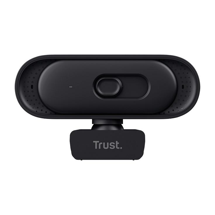 Webcam Trust Tomar, 2K QHD, 2560x1440, 30fps, Fiks Fokus, USB 2.0, Mikrofon i Integruar - Zezë - 4