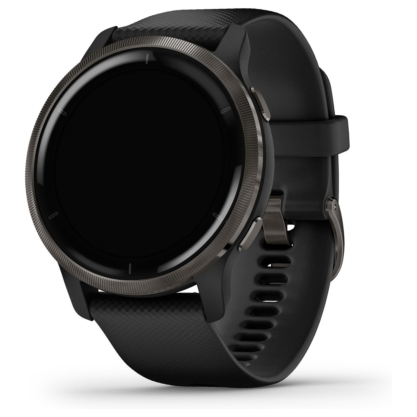 Orë e mençur Garmin Venu 2 / 45mm / AMOLED / GPS / Bluetooth / Wi-Fi - Zezë/Slate - 9