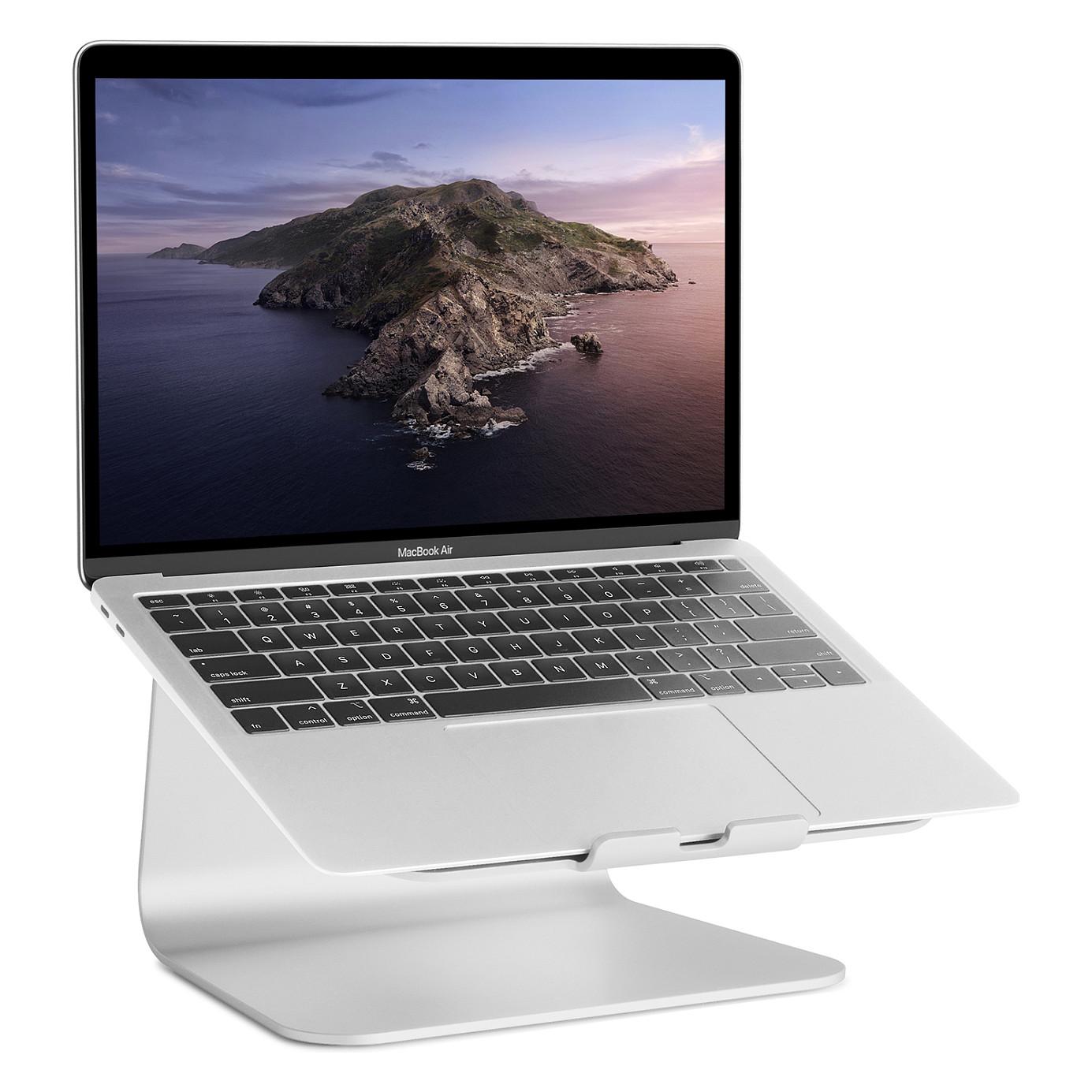 Mbajtës për Laptop Rain Design mStand, për MacBook, Alumini, Ergonomik, Menaxhim Kabllosh - Argjend - 2