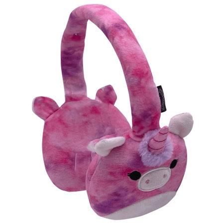 Kufje pa kabllo Lazerbuilt Squishmallows Lola / On-Ear / Bluetooth 5.0 / Mikrofon / 10 m – Rozë - 2