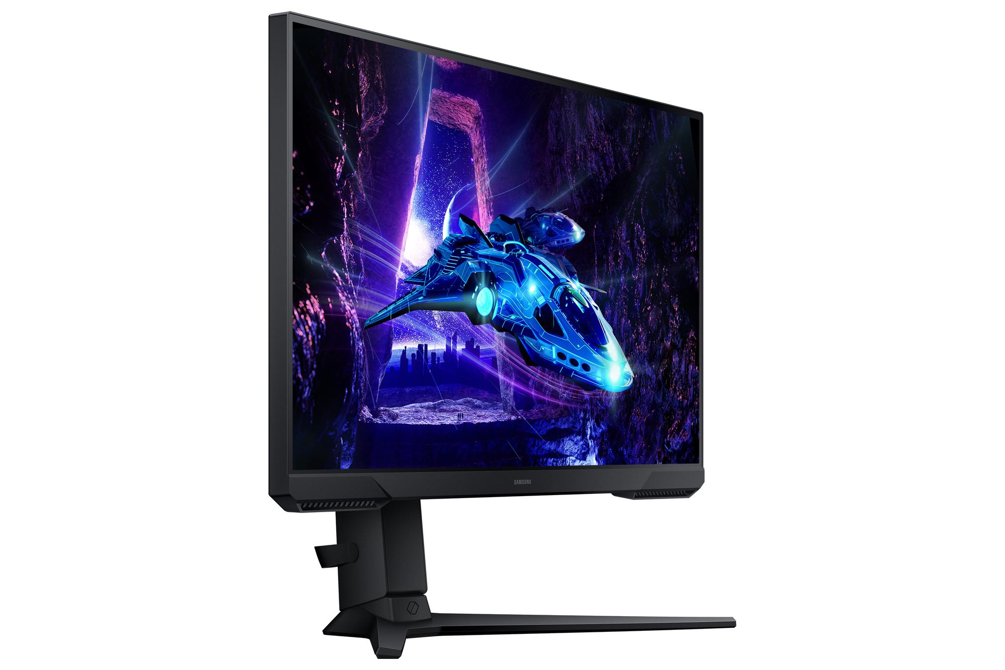 Monitor Gaming Samsung Odyssey LS24DG300EU / LS24DG300EUXEN / 24" / Full HD IPS / 180Hz / 1ms / HDMI+DisplayPort - Zezë - 4