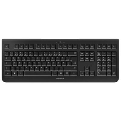 Tastierë Pa Kabllo Cherry KW 3000, JK-3000DE-2, QWERTZ, Gjermanisht, 109 Butona - Zezë