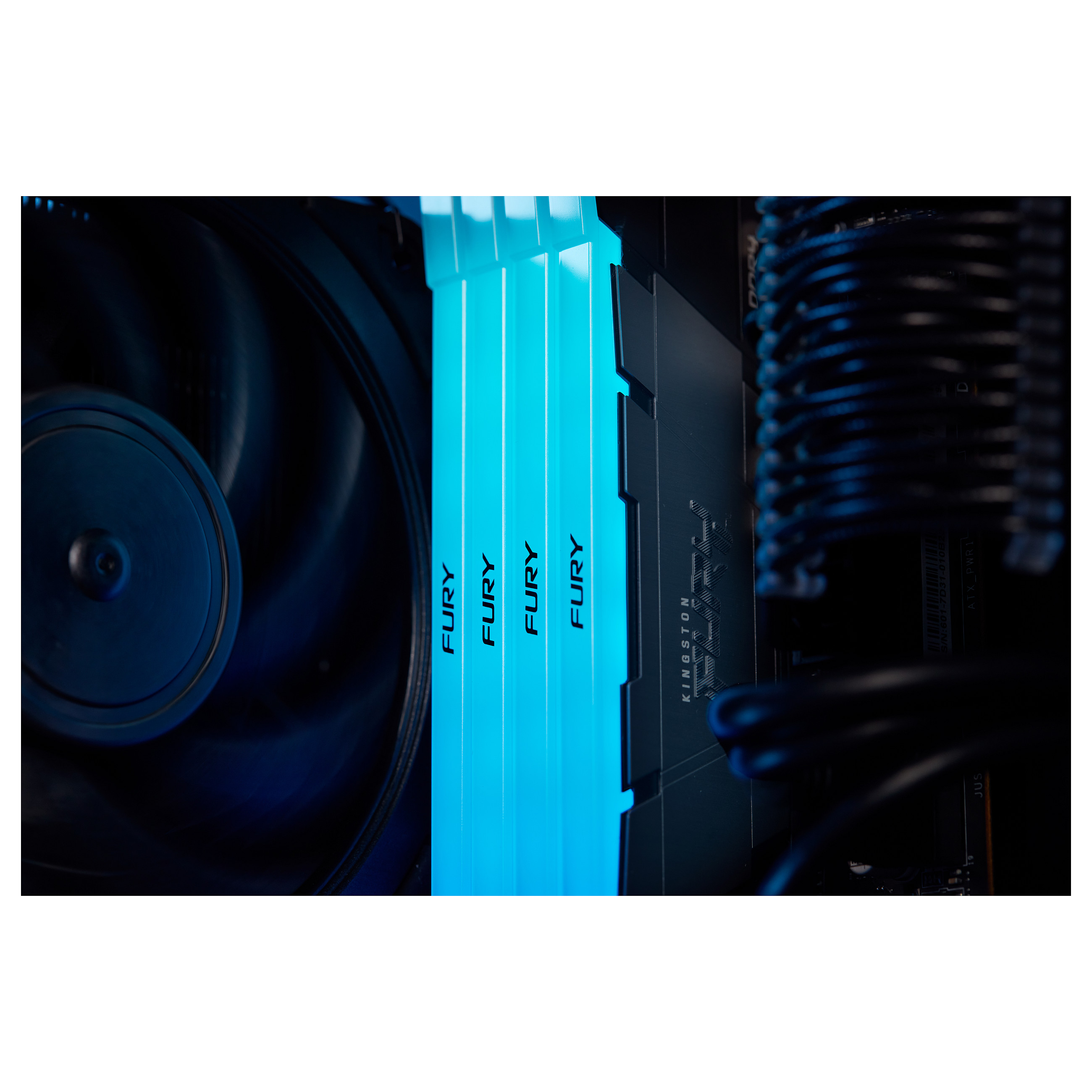RAM Memorie DDR4 Kingston FURY Renegade RGB / 64GB (2x32GB) / DIMM / 3200 MHz / 288-pin - Zezë - 6