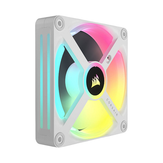 Ftohës për Kasë Corsair iCUE LINK QX120 / 120mm / 400-2400 RPM / RGB / PWM – Bardhë - 9