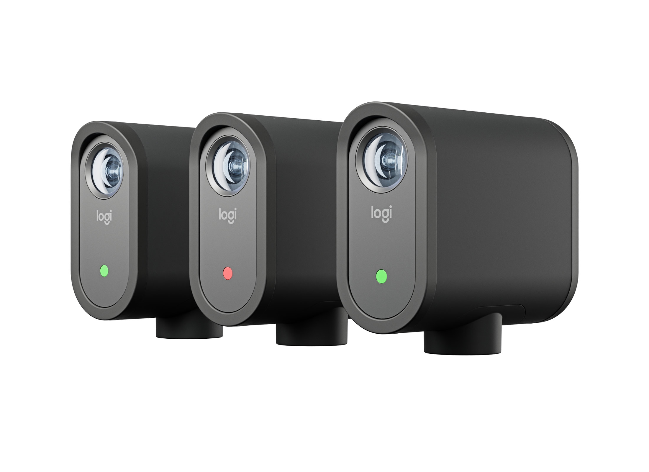 Logitech Mevo Start 3-Pack Wireless Live Streaming Camera, 1080p HD, Wi-Fi, Bluetooth, 3× Cameras – Black - 2