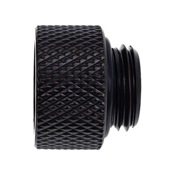 Aksesor për Ftohës Alphacool Eiszapfen / Adapter G1/4" AG në G1/4" IG / Straight – Zezë - 3