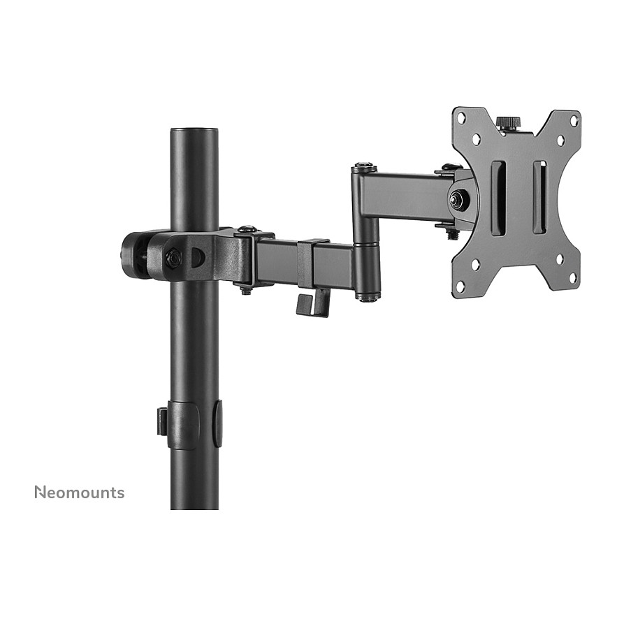 Mbajtëse për TV Neomounts FL40-450BL11 / 17"-32" / 8kg / VESA 75x75-100x100 / Për Shtyllë / Full Motion - Zezë - 11