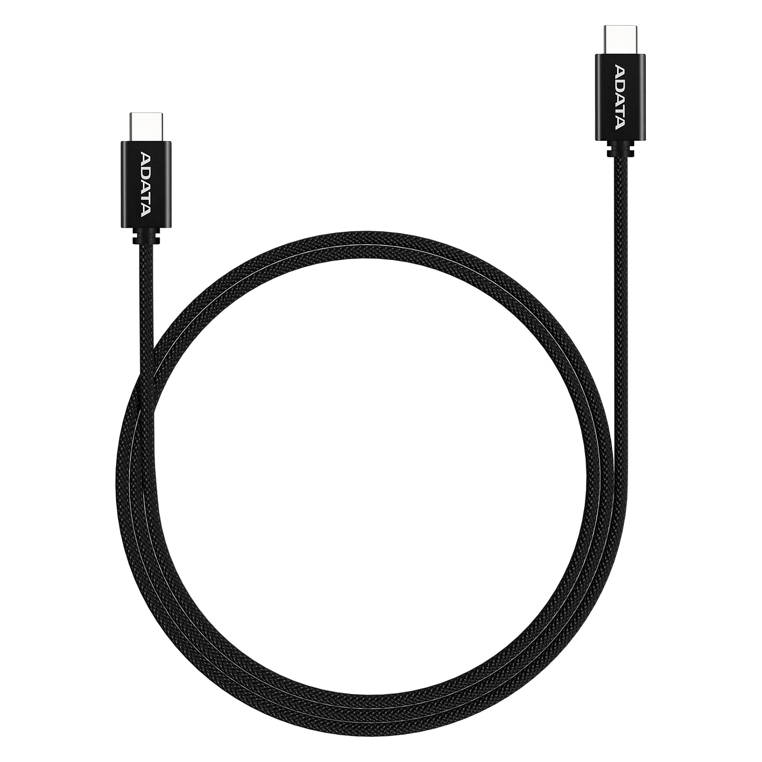 Kabllo USB ADATA CACC-200PN-BK / USB-C në USB-C / USB 2.0 / 100W / 5A / 2m - Zezë - 3