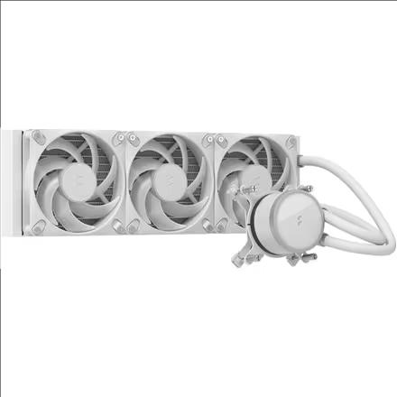 Ftohës për Procesor Fractal Design Radius 360 RGB, 360mm, 3x120mm RGB - Bardhë - 2