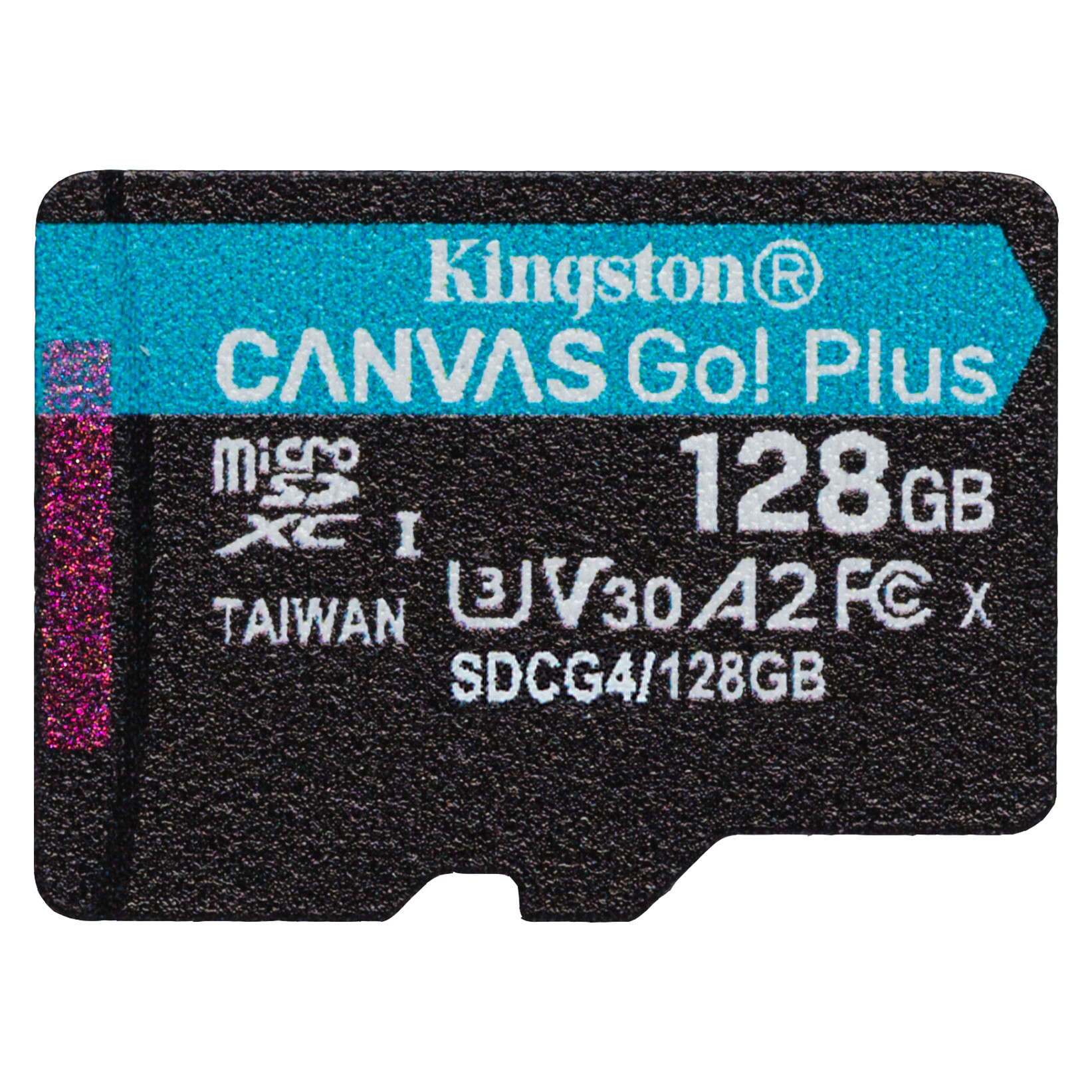 Kartë Memorie Kingston Canvas Go! Plus Gen4 / 128GB / microSDXC / UHS-I / 200 MB/s / A2 / U3 / V30 - Zezë - 2