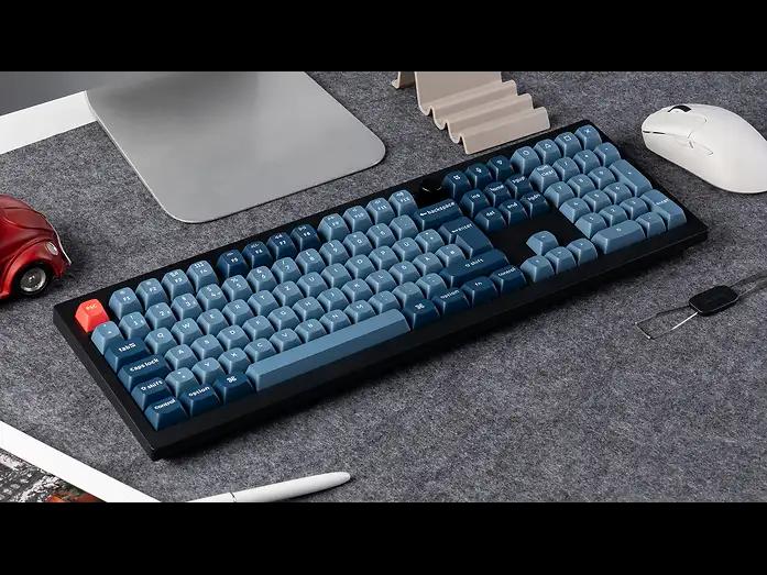 Tastierë me Kabllo Keychron V6 Max / Mekanike / Wireless / USB - C / QWERTZ / 4000 mAh – Zezë/Blu - 2