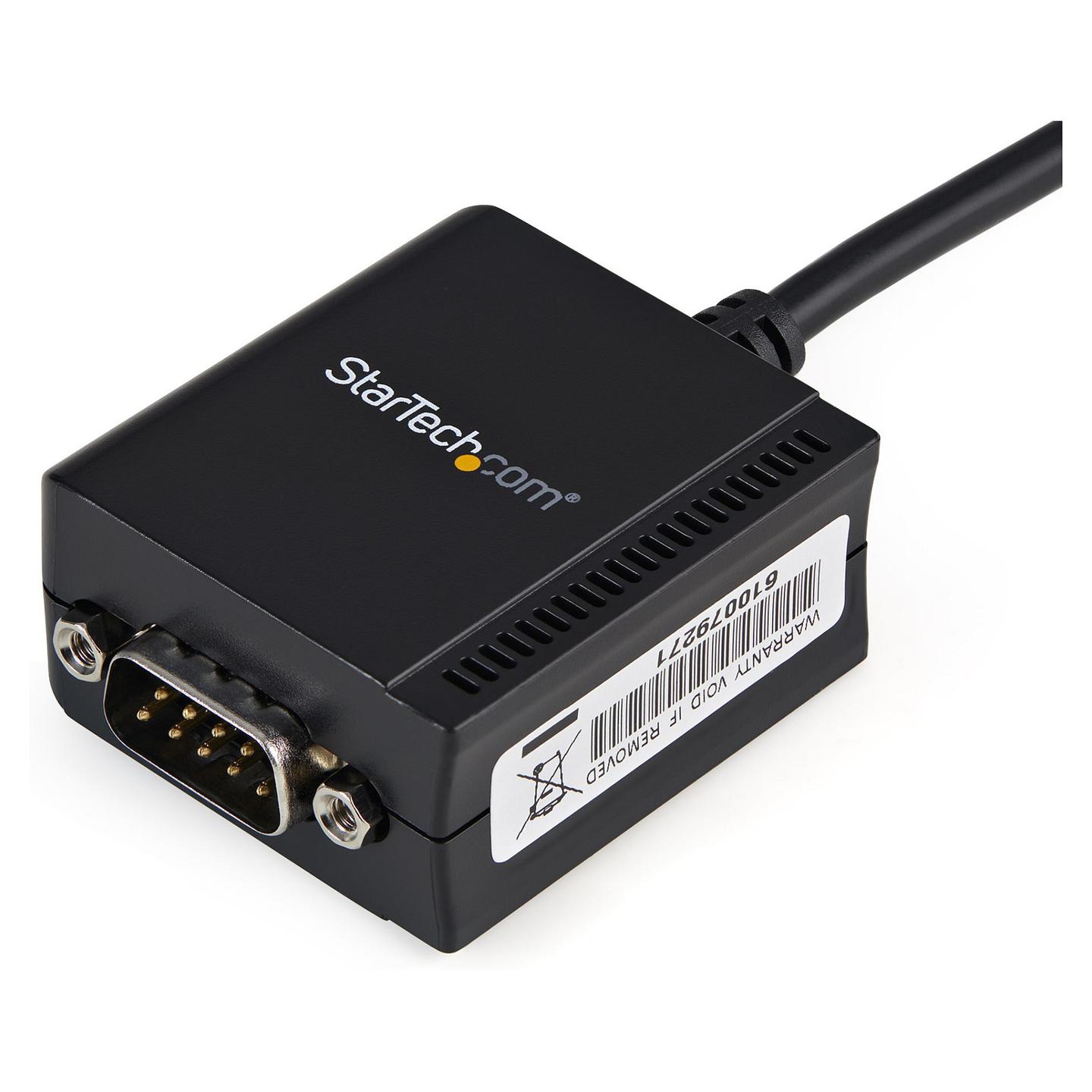 Adapter USB në Serial StarTech.com ICUSB2321F / USB-A në RS-232 / DB9 / FTDI FT232RL / 115.2 Kbit/s / 0.2 m - Zezë - 2