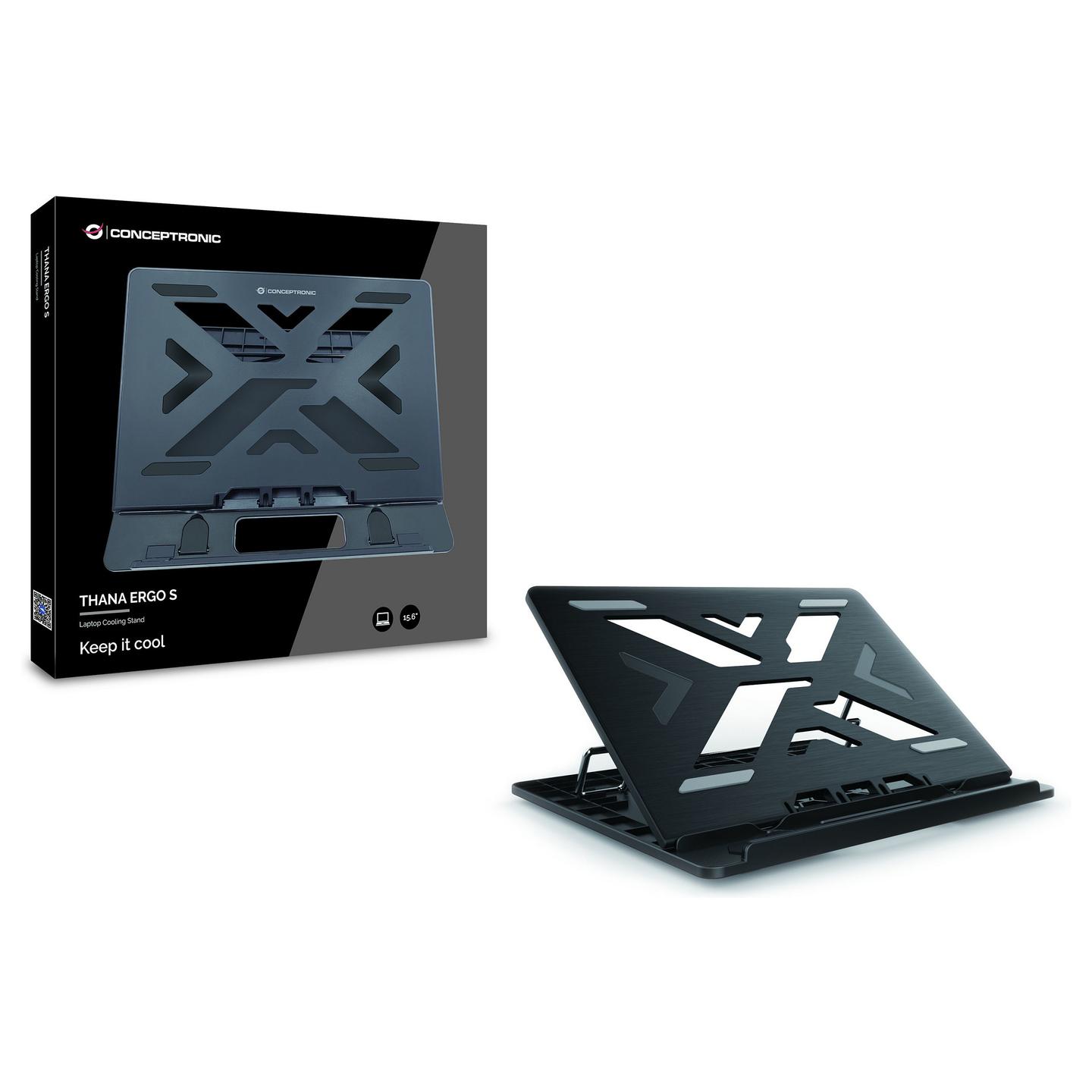 Ftohës për Laptop CONCEPTRONIC ERGO deri 15.6" / 50kg - Zezë - 2