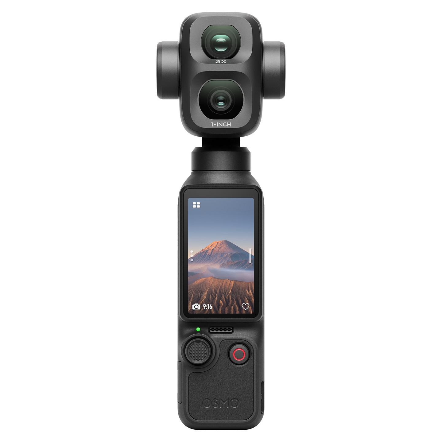 Stabilizues DJI Osmo Pocket 4P Standard Combo, 3-Aksësh, Dual-Lens, 4K, 12x Zoom - Zezë - 7