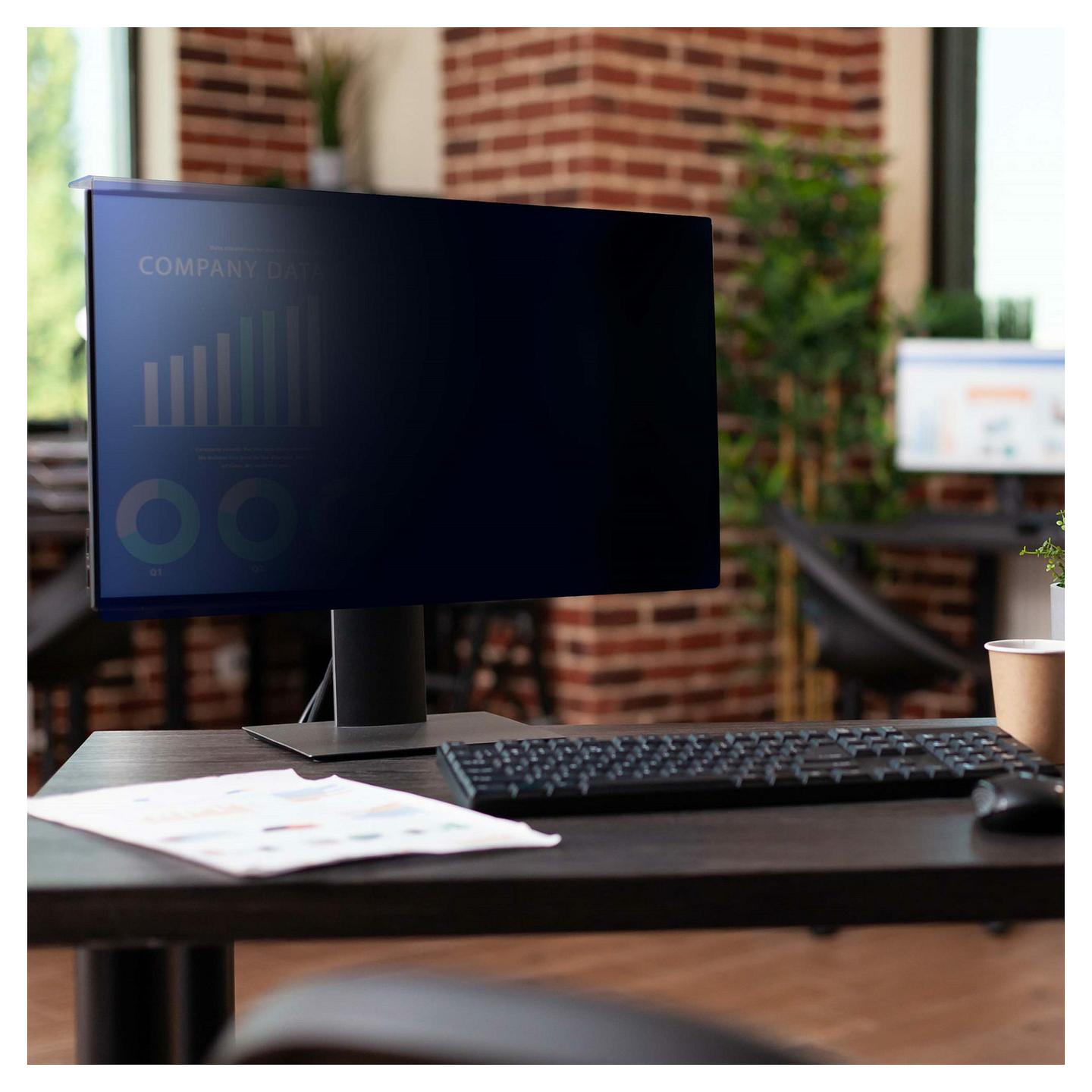 Filtër Privatësie StarTech.com 2461A-PRIVACY-SCREEN, 24", 16:10, 2-Drejtimësh, ±30°, Akrilik, Montim Sipër Monitorit - Zezë - 7