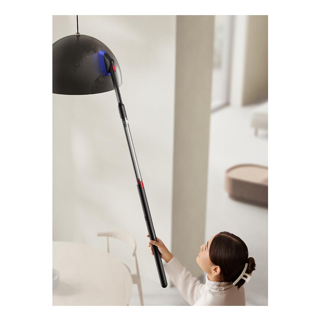 Fshesë me Vakum Dyson PencilVac Fluffycones / 55AW / 140.000rpm / 38mm / 0.076L / 30min / Fluffycones / LED / MyDyson – Zezë/Gri - 6