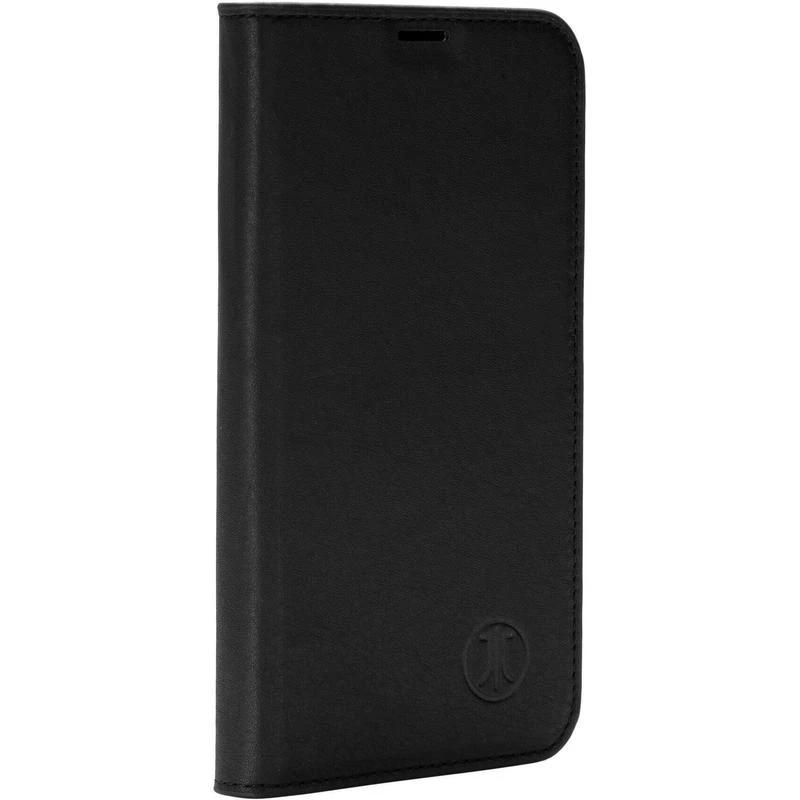 Aksesorë Apple JT Berlin Tegel / BookCase / iPhone 16 Pro / Lëkurë / 2x Hapësira për Kartela / Stand - Zezë - 4