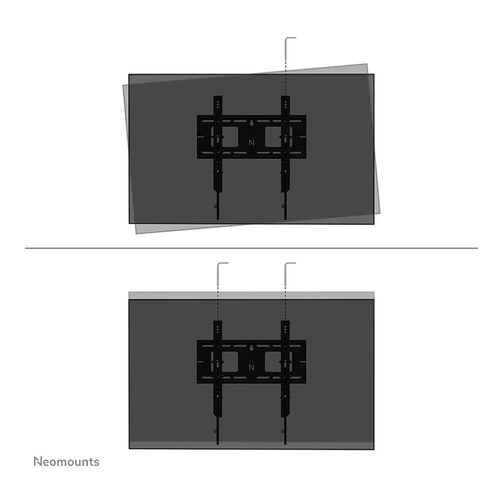 Mbajtëse për TV Neomounts WL35-750BL14 / 32–65" / deri 70kg / VESA 100x100–400x400 / Tilt / Lockable - Zezë - 9