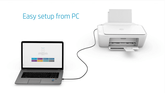 Printer Multifunksional HP DeskJet 2320 / Inkjet me Ngjyra A4 / 7.5 ppm / 3 në 1 / USB - Bardhë - 3