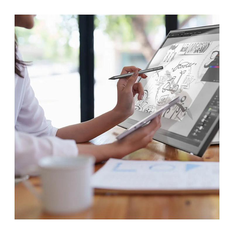 Laps ALOGIC Clarity Active Stylus Pen 2 / ALASS2 / 4096 Nivele Presioni / MPP 2.0 / Tilt Sensor / Fshirës Digjital / USB-C - Gri - 3