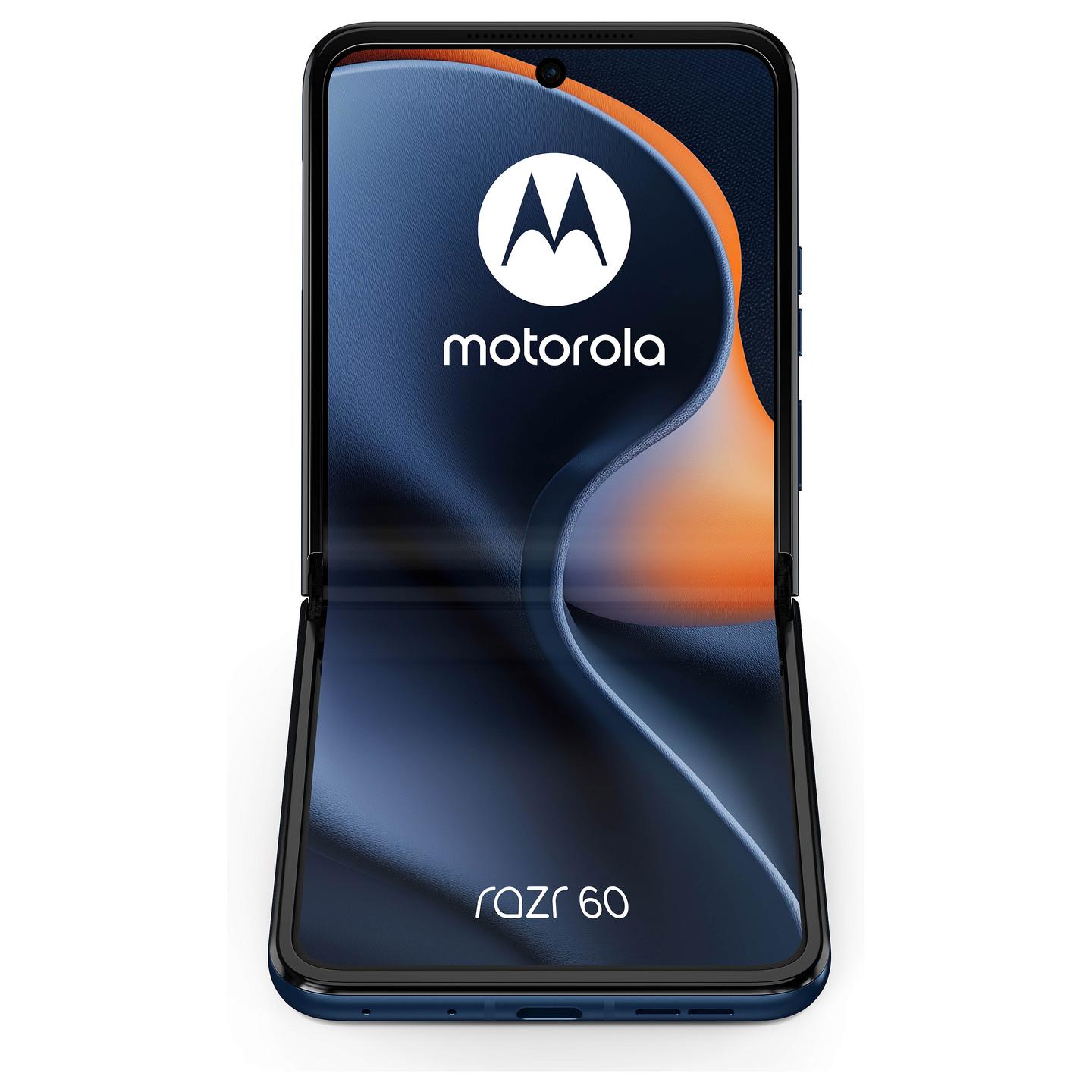 Telefon Android Motorola razr 60 5G / Dimensity 7400X / 8GB / 256GB / 6.9" pOLED / 120Hz / 50MP – Blu e errët - 9